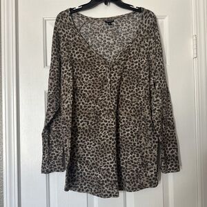 Torrid Waffle Knit V-Neck Sweater 2X